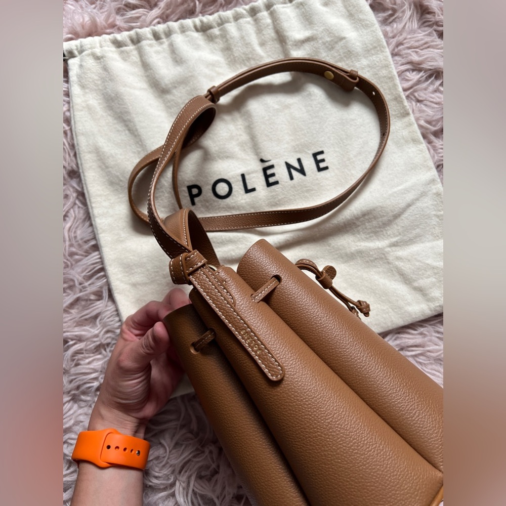 Authentic 💯‼️❤️ Polenè NWOT Numéro Huit Mini
EDITION TEXTURED CAMEL